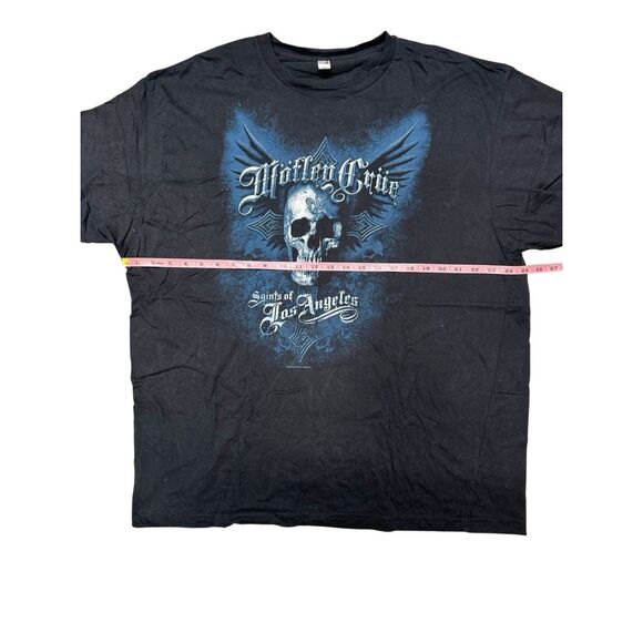 Motley Crüe y2k 2008 CrüeFest Saints of Los Angeles Tour TShirt Vintage Band Tee - Picture 3 of 7
